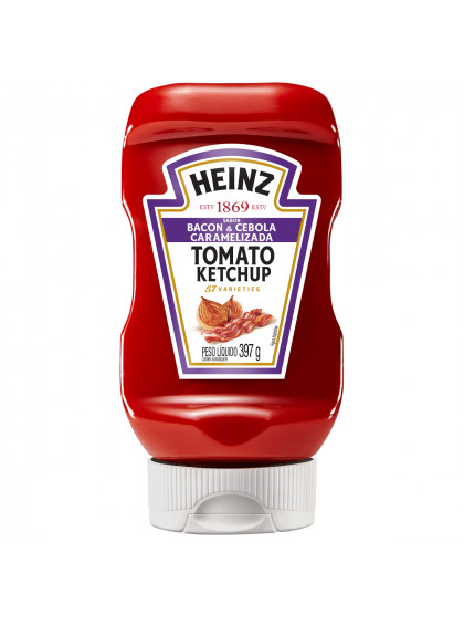Ketchup Heinz Bacon e Cebola Caramelizada 397g